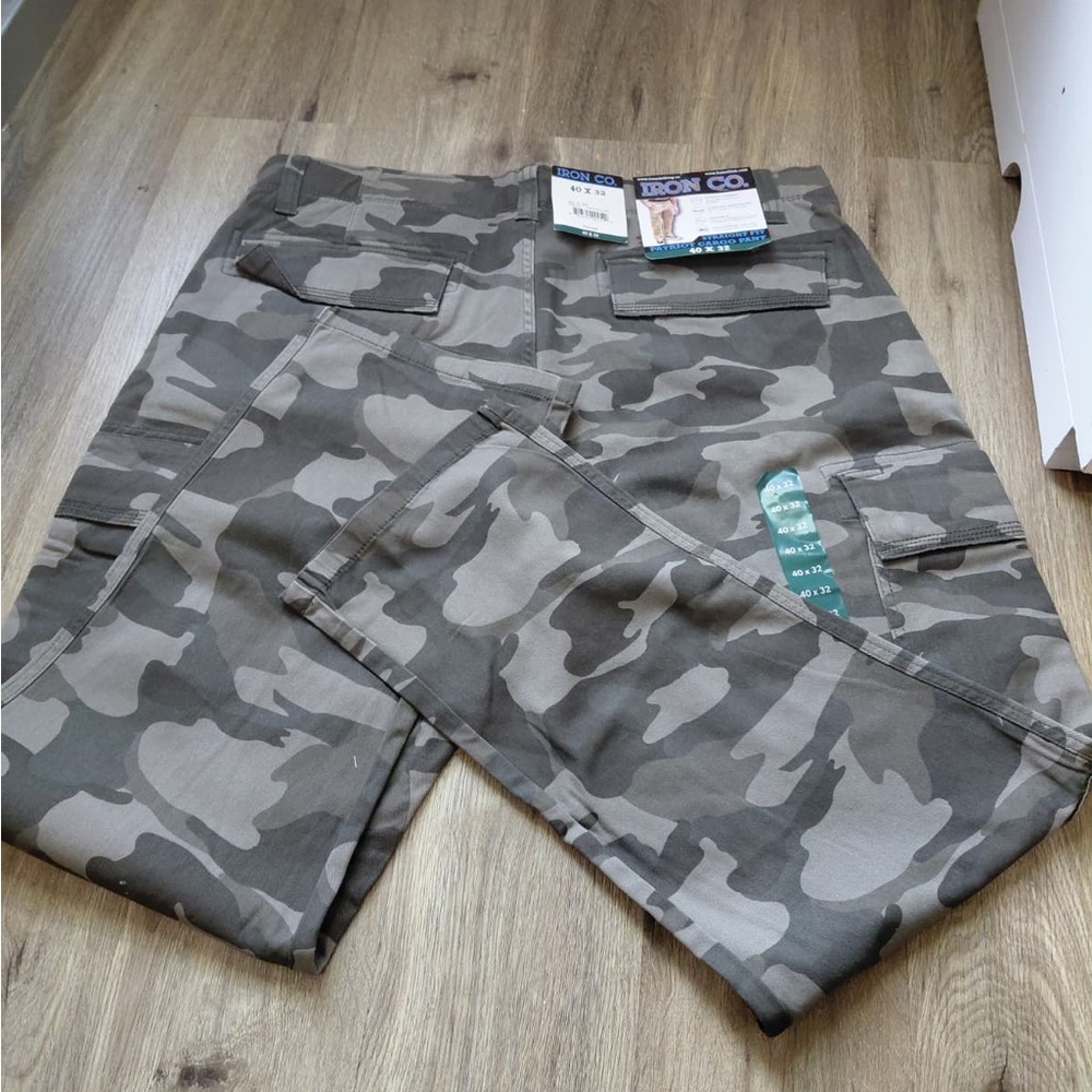 Camouflage Cargo Pants Iron Co